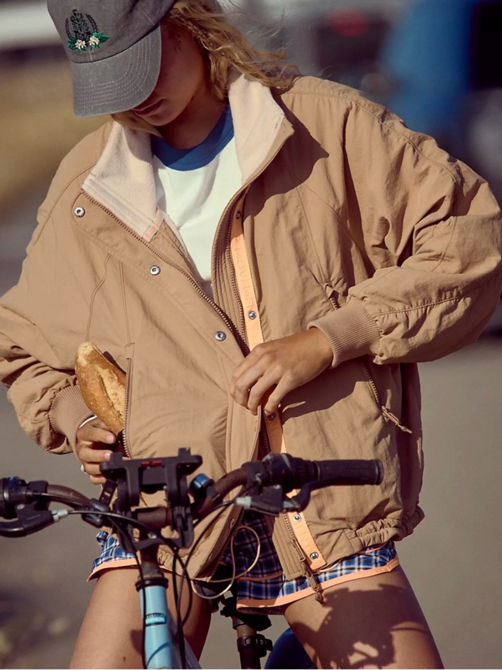 Free People Movement Field Tripper Jacket Light Camel Combo